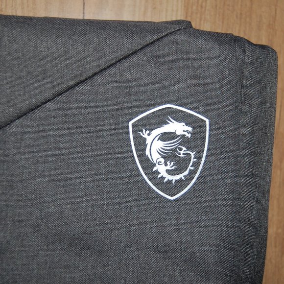 MSI Air Gaiming Laptop Backpack Fold Top Grey Color G34-N1XXX12-SI9 NEW - Picture 7 of 12